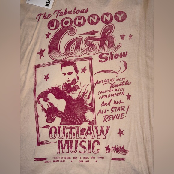 Daydreamer Johnny Cash tee - NWT - Picture 2 of 5